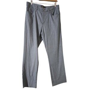 34 Heritage Charisma Mens Comfort-Rise Classic Fit Light Gray Denim Pants 36/34